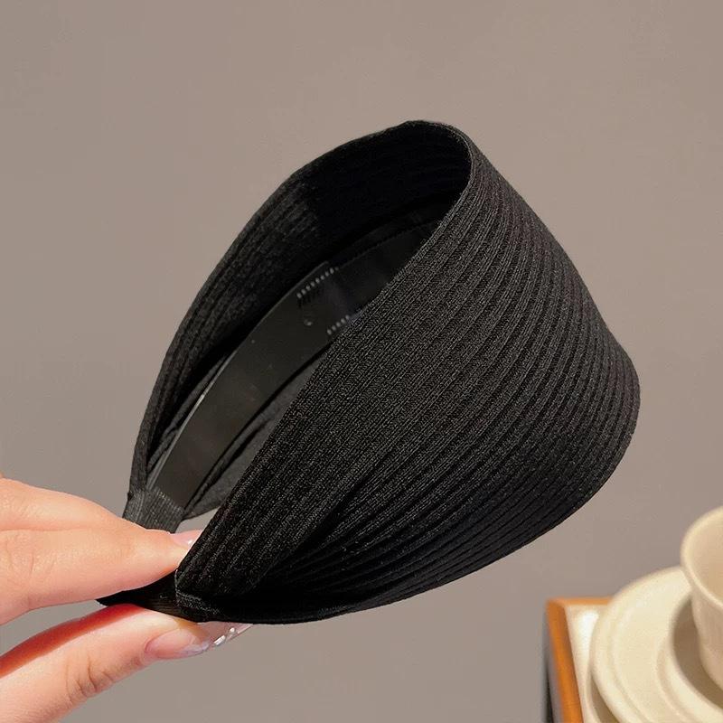 7CM Wide Brimmed Knitting Headband for Women's And Ladies Hair Hoops Accessories