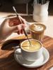 Coffee Art Needles Cappuccino Espresso Coffee Decorating High Quality Wooden Handle Tamper Creative Pull Flower Needle Gift