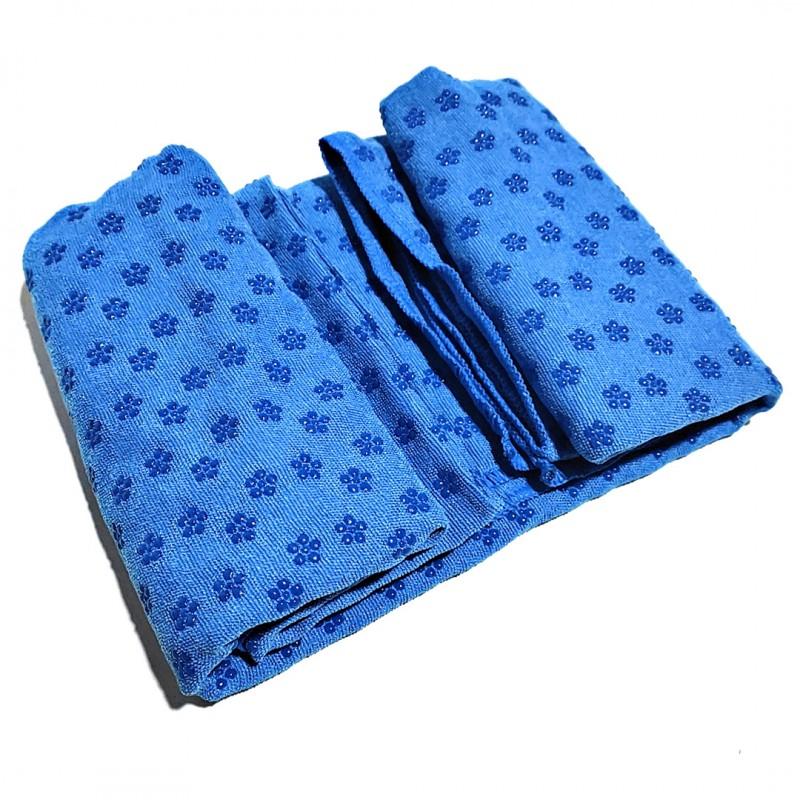 Non-Slip Yoga Towel Mat Home Gym Exercise Pilates Hot Sweat Absorbent Microfiber Fitness Blanket Portable