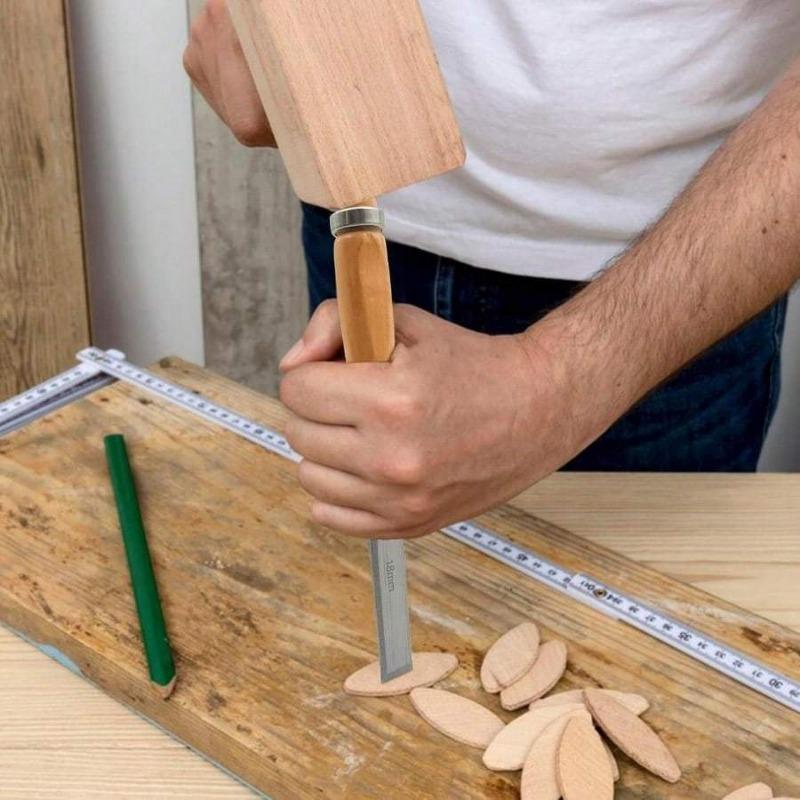 Professional Wood Chisel Set 4 Piece Wood Chisel Set for Woodworking Wood Carving CR-V Steel Chisel KTB