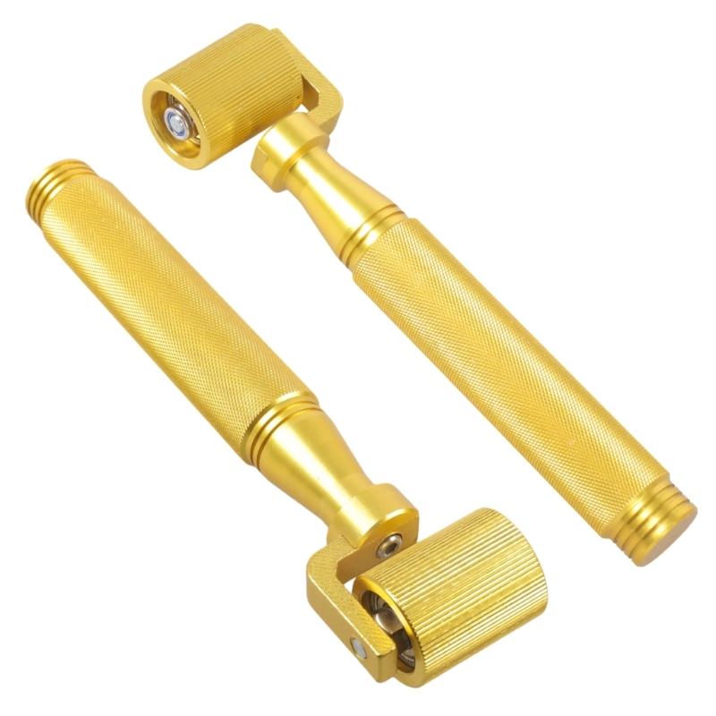 Wallpaper Flat Seam Roller Heavy Duty Metal Wallpaper Seam Smoother With Ergonomic Handle For Precise Joint Alignment