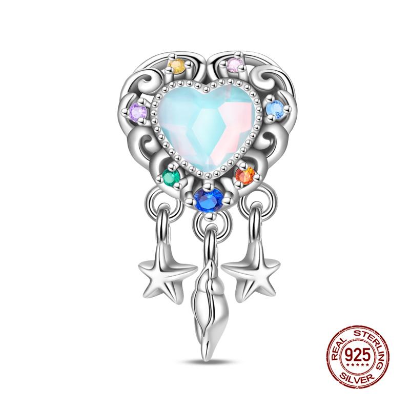 New In Charms Copper Lucky Red And Green Apple Charms Beads Fits Women 3Mm Original Bracelet Necklace Diy Fine Jewelry Gifts