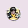 Cartoon Game Merold Kurode Hallritt Brooch Anime Fragaria Memories Lapel Pins Plastic Round Badge for Bag Hat Jewelry XMAS Gifts