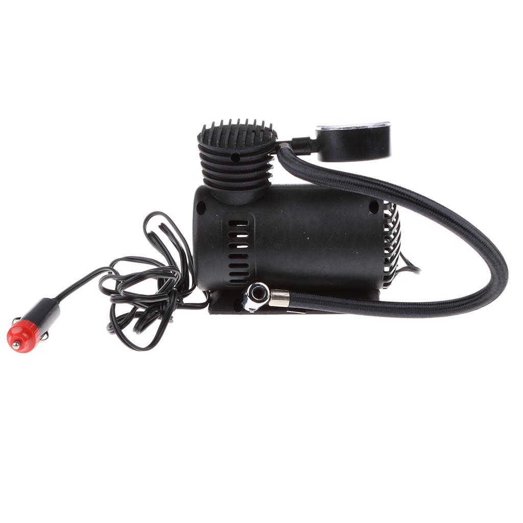 Portable Mini Tire Inflator Air Compressor DC 12V Car Auto Pump