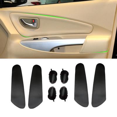 Soft Leather Door Armrest Cover For Hyundai Tucson 2006 2007 2008 2009 2010 2011 2012 2013 Car Door Armrest Panel Cover