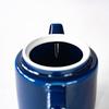 Nishikai Toki Hasami Yaki Common Teapot Navy (Super Stainless Tea Strainer) 500ml Nordic Tableware Black Pot Kyusu Made Japan 13873