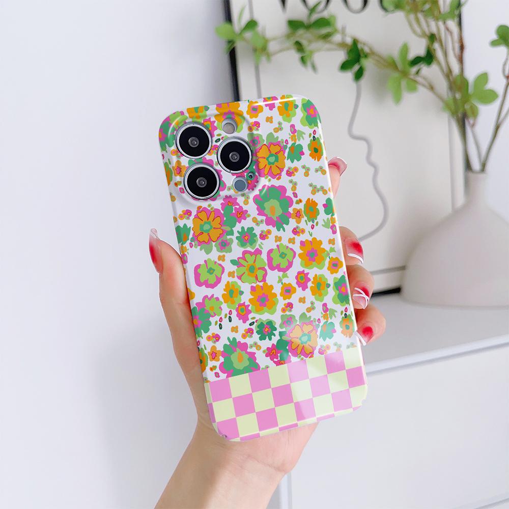 All-inclusive Film Handyhülle Cartoon Mode Design Hartschale Vollständige Abdeckung Kameraschutzhülle für iPhone Huawei Honor Vivo Google