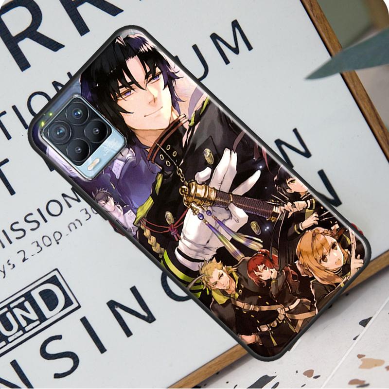 Anime Owari keine Seraph Von Die Ende Für OnePlus 9 Pro 8T 9R Nord 2 Telefon Fall Für Realme 6 7 8 Pro 8i GT Master GT Neo 2 C21