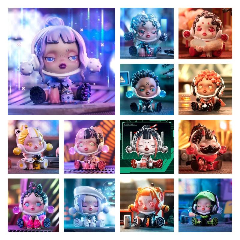 Popmart Night City Blind Box Sp5 Series Cute Resin Figures For Gift And Collectibles
