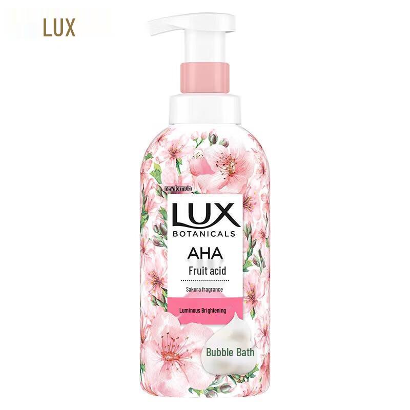 Гель для душа Lux Botanical с эфирным маслом вишневого цвета 500 мл