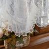 Stylish Designs Polyester Sheer Curtain With Rod Pocket for Privacy and Gentle Light