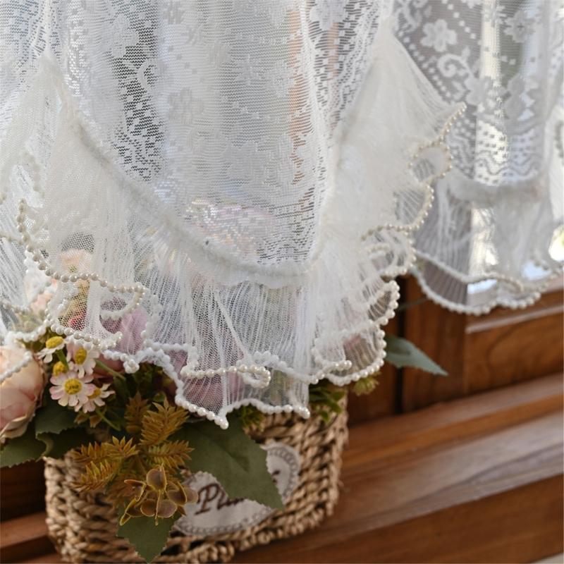 Stylish Designs Polyester Sheer Curtain With Rod Pocket for Privacy and Gentle Light