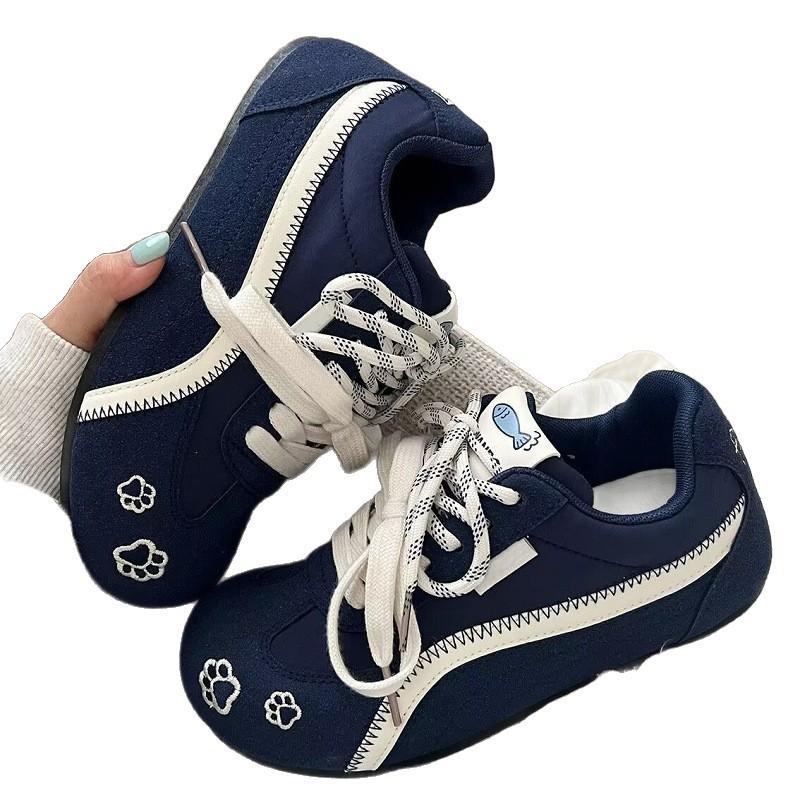 Niche non-collision German training shoes women's new spring and autumn versatile casual sports board shoes