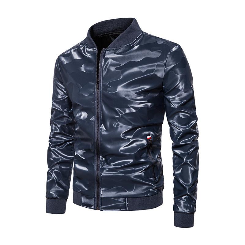 

Новая осенняя мужская тонкая повседневная куртка бейсбольная куртка мужская куртка мужская куртка камуфляж 4XL