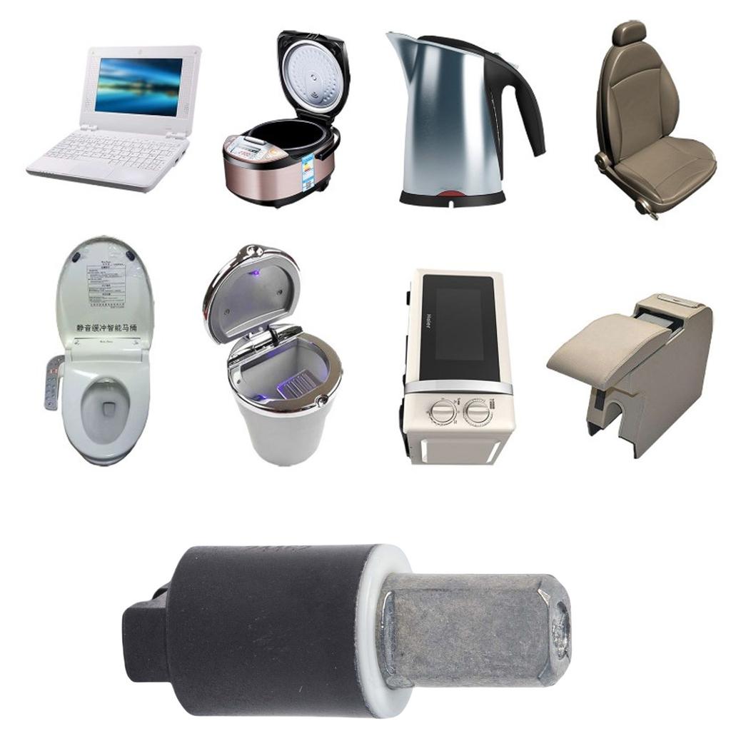 Απαλό Κλείσιμο Καπάκι Τουαλέτας Αμορτισέρ Βολικό για Ήσυχες και Ομαλές Καθόδους Ενισχύοντας την Άνεση του Μπάνιου Καθημερινή Απλή Χρήση