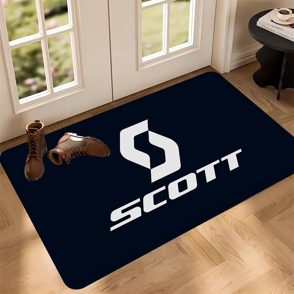 Scott Bike Door Mat Nordic Style Home Doormat Bathroom-Toilet Mats Bedroom Bedside Mats