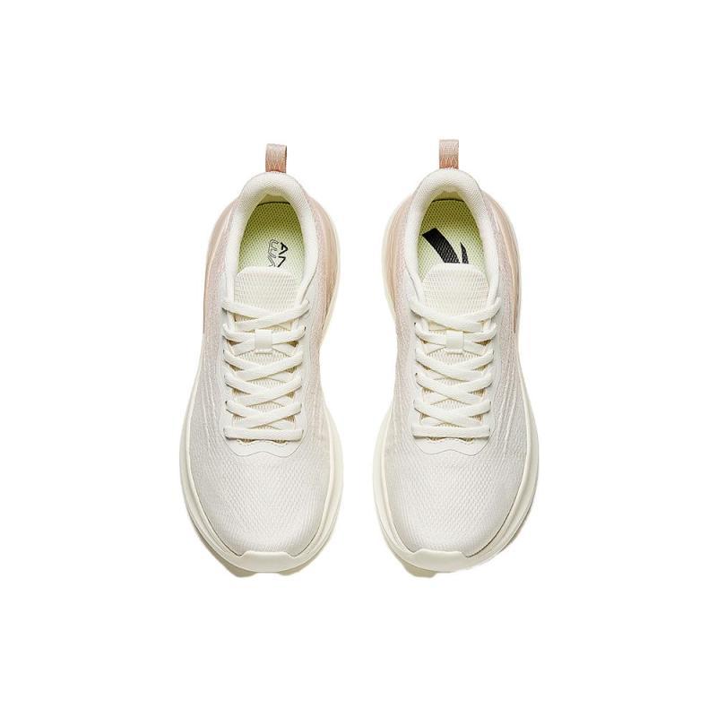 Anta Shock Absorbers Low Top Training Shoes Women's Pink White Gray Sneakers 122417790-5