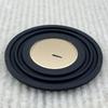 60mm Rubber Edge Metal Cone Subwoofer Vibration Speaker Diaphragm