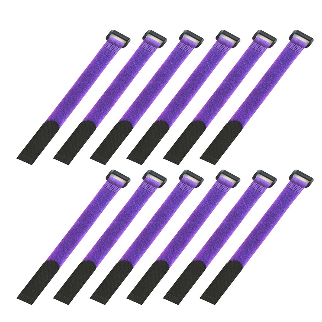 12 ks Držák na prut Popruh Páska Omotávka Rybářské náčiní Držák na prut Opakovaně použitelné stahovací pásky Šle Zapínání Kabelová šňůra