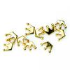 10pcs Gold Alloy Crown Nail Art Ornament Nail Accessories Manicure Decoration