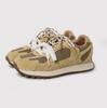 New Grape Mother With The Same Fashionable Retro Pair Of Shoelaces Spliced Mesh Versatile Casual Style Sports Shoes Women