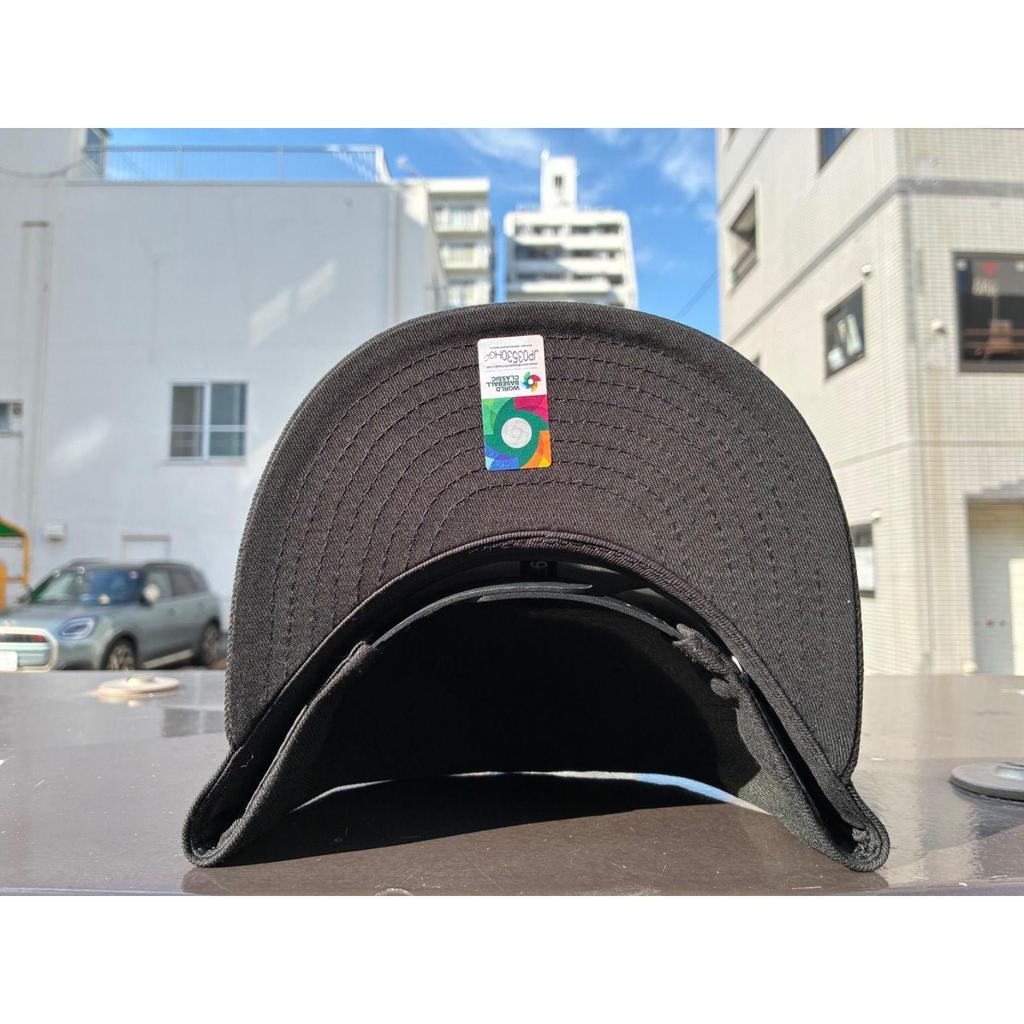 Used NEW ERA Kids Youth 9FIFTY World Baseball Classic WBC Logo Black Multi 4620 + Shipping 550