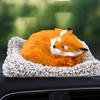 Car Interior Simulation Cute Plush Animal Decoration Activated Carbon Deodorizing Car Accessories Decoration