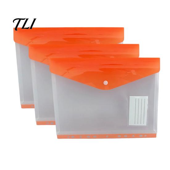 Waterproof Document Case 11 Hole Expanding File Pockets, Reusable PP Sleeves, Transparent Mesh Pouch Organizer Bag for Home Office And School Card