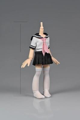 Spielzeug Hobby Zubehör für Actionfiguren Kompatibel mit TBLeague und Fairy Elemental Körper High School Mädchen Matrosenuniform Set nicht enthalten Körper und