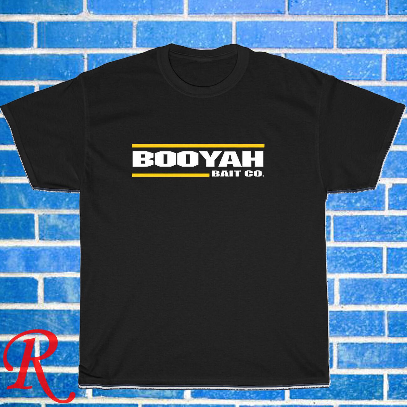 New Booyah Fishing Bait Logo Black/Grey/Navy/White Size S-5XL Unisex T-Shirt XL
