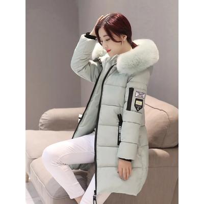 Winter Warm Fur Collar Hooded Women Parka Fashion Comfortable Zipper Pockets Design Long Jacket Elegant Slim Thick Female Coats