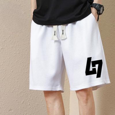 Summer  Sports Fitness Shorts Men's Basketball Game Training Running Casual Loose Quick-Drying Five-Point Pants