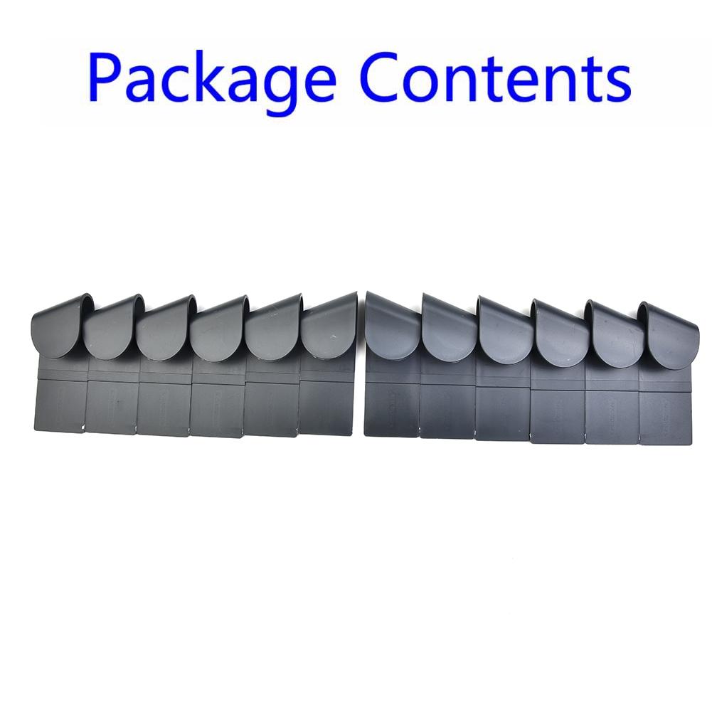 12Pcs Wall-Mounted Pot Pan Lid Storage Holder Home Kitchen Utensils Organization