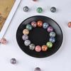 Mother-of-Pearl Lacquer Beads 10mm: Buddhist DIY Bracelet Accessories