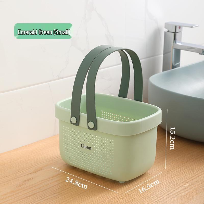 Dopamine Blue Large Capacity Handheld Shower Basket