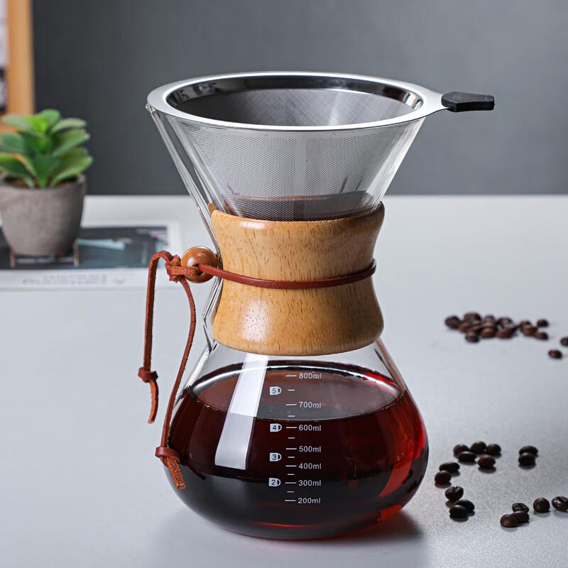 Shangqi Borosilicate Glass Hand Brew Coffee Pot
