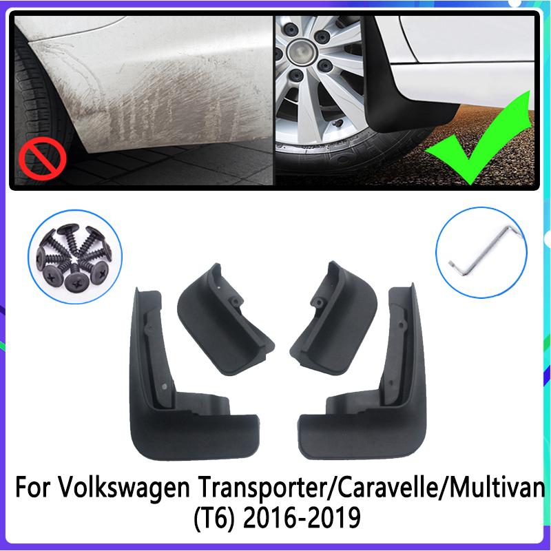 4 PCS Car MudFlaps for Volkswagen VW Transporter T5 2004~2015 Mudguard Splash Guards Fender Auto