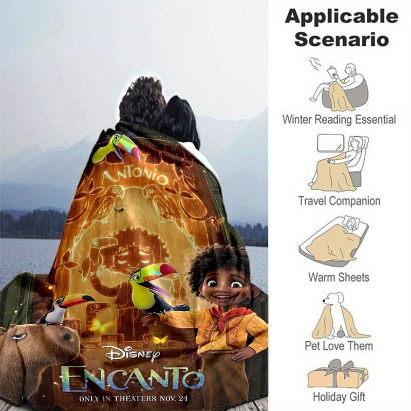 1pc, Disney's Encanto Home Décor Gift Set Featuring Cozy Blankets for Bedroom, Living Room, Travel, Camping, Car