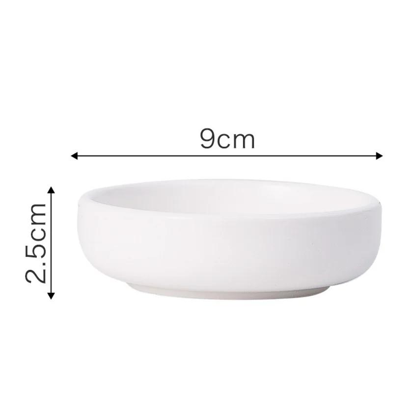Japanese Saucer Vinegar Ceramic Household Dipping Dish Tableware