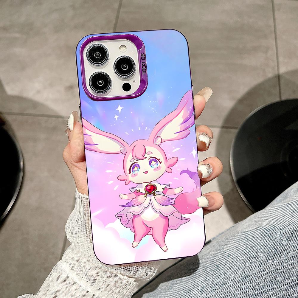 HSR Mem Purple Translucent Mobile Phone Case for iPhone 17 16 15 14 13 12 11 X XR XS Air Pro Max Plus Colorful Cover