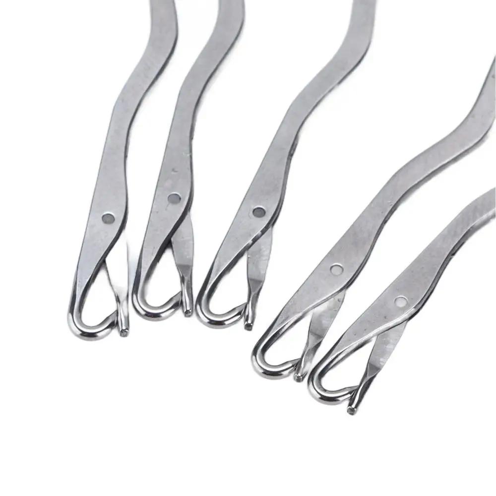 New Double-Ended Repair Needle Household Knitting Tools Sweater Repair Stainless Steel Sewing Accessories Tongue Crochet Needle