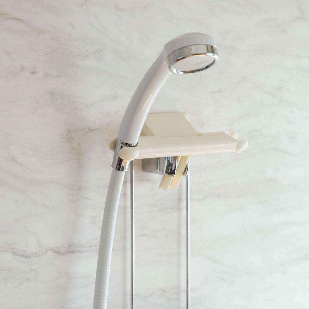 Belca Stainless Steel Shower 3 Width X Depth X Height Bath Rack, Tiers, 22.4 14.7 55.9 Cm, Storage, FH-315