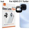 For iQOO Z11 Turbo 5G Glass IMAK High Definition Glass Lens Film Black Version