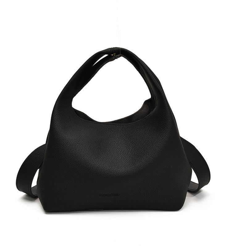 Today's popular portable bucket bag women's new fashion retro shoulder bag daily commuter messenger bag