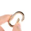 Hiking Durable Clip Tool Oval Zinc Zinc Zinc Alloy Hook Keychain Ring Buckle Carabiner