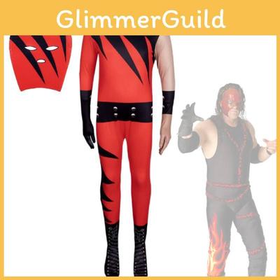 Unisex Wrestling Costume Mangguo Kane Bodysuit Cosplay Outfit For Boys And Girls
