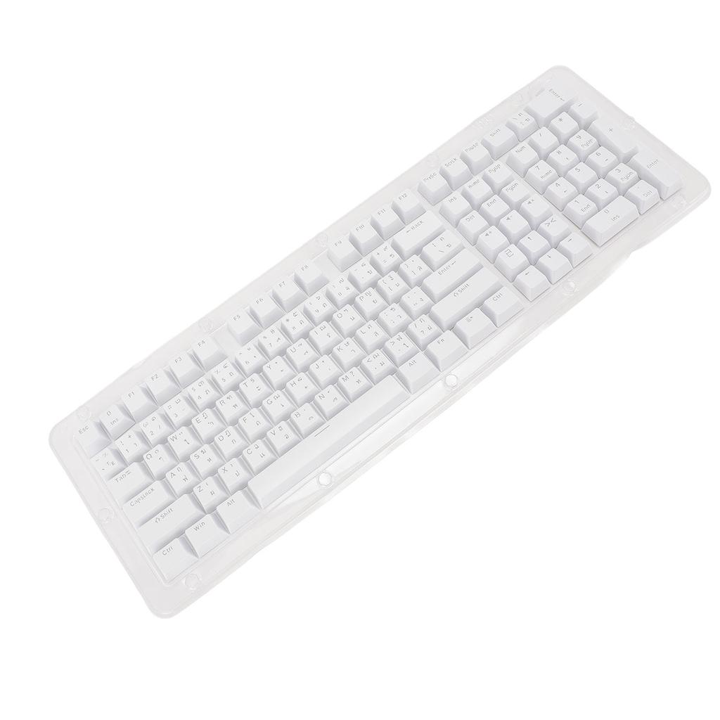 Thai Keyboard Keycaps 113 Keys Minimalist Mechanical Keyboard Keycaps for 61 64 68 84 87 96 98 100 104 108 Keys Keyboards