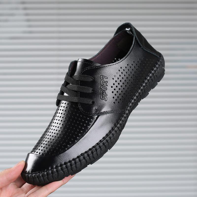 Fashion Summer British Fashion Luxury Leather Men's Loafers Designer New Soft Sole Business Men's Formal Shoes Sapatos Para Hombre