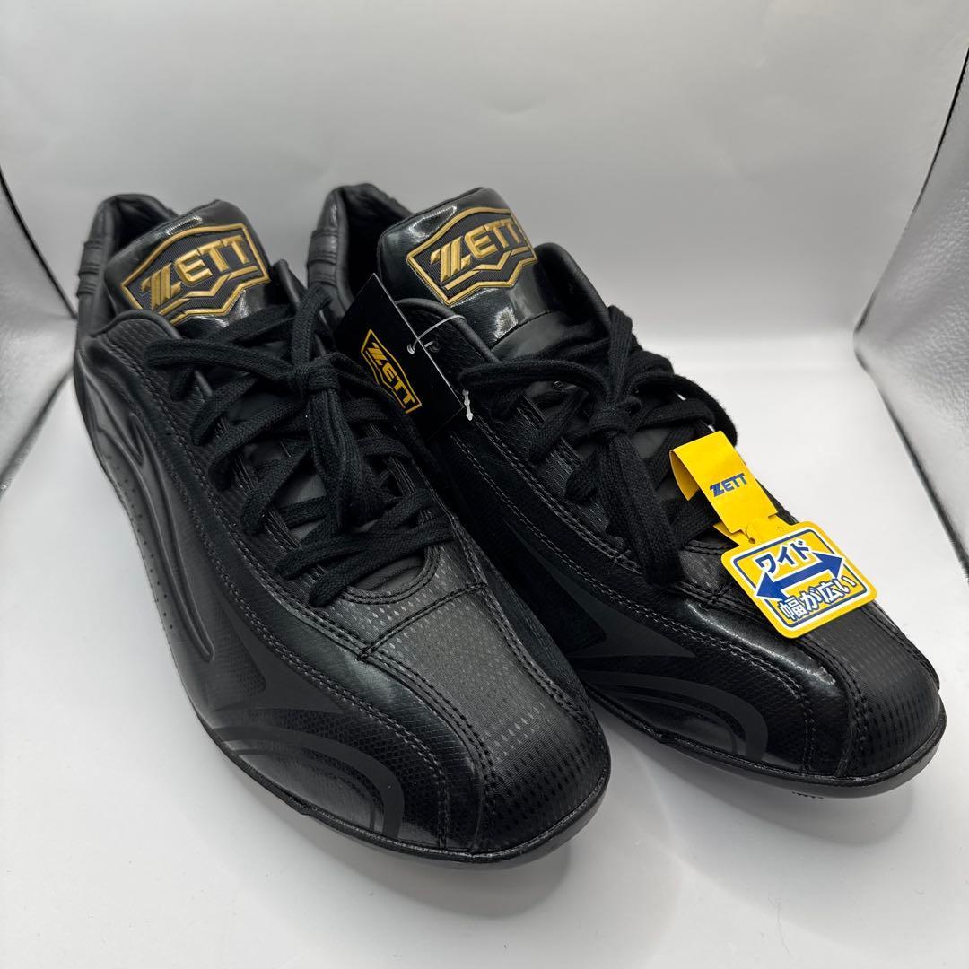 Used ZETT Baseball Point Spikes Zero One Stage BSR4297