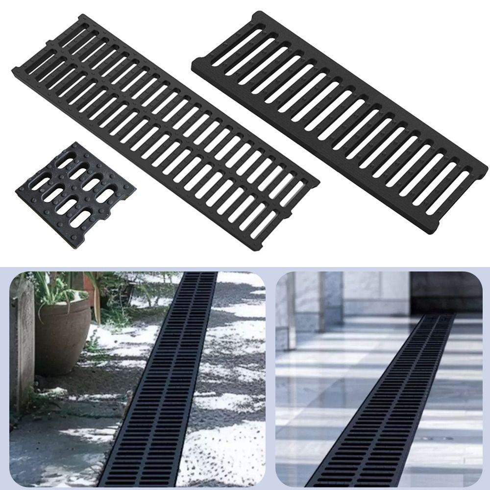 High Strength Trench Cover Rectangular Grate Driveway New Sewage Ditch Drainage  Outdoor